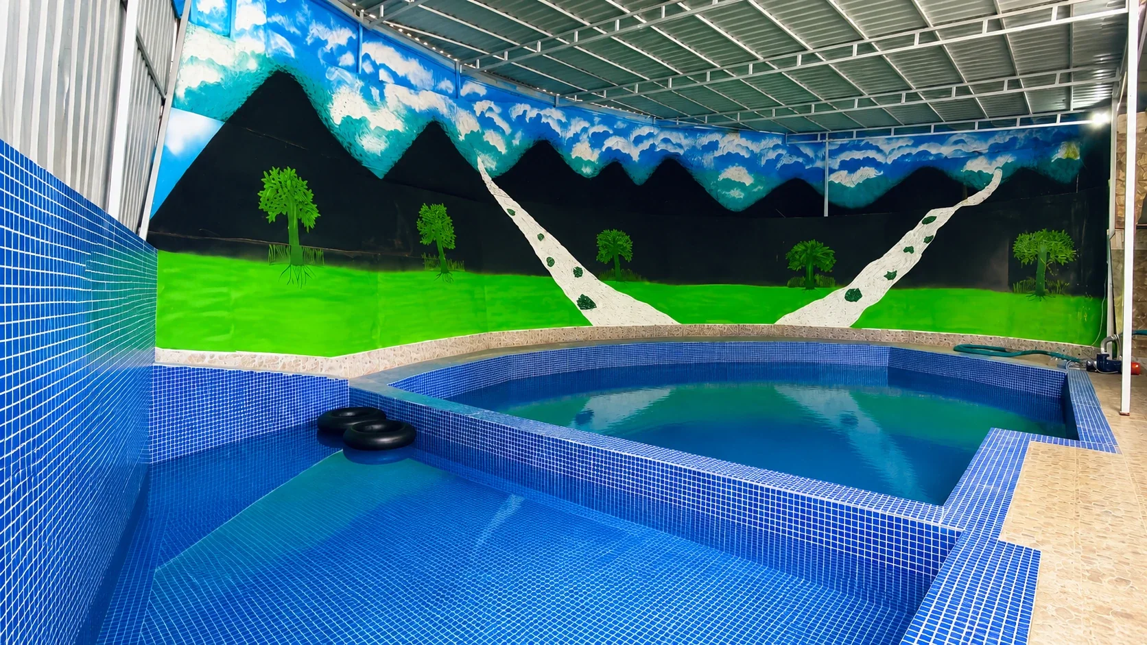 Swimming pool at TASHI TAGYE HOTEL